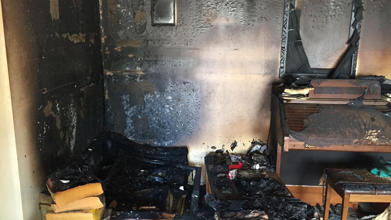 Man listed in critical condition after North-side apartment fire